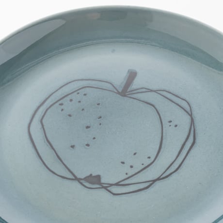Arabia｜Graffito (ｸﾞﾗﾌｨｰﾄ)｜plate φ20cm｜apple｜②