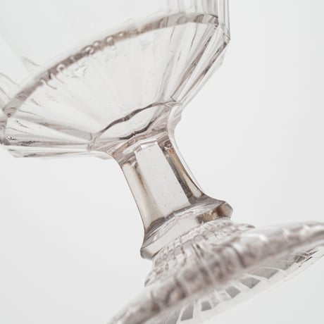 Nuutajarvi｜glass bowl φ12.4cm｜nötsjö stamp