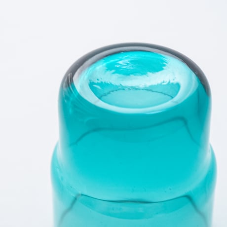 Nuutajärvi｜1718｜mini glass φ4cm｜turquoise