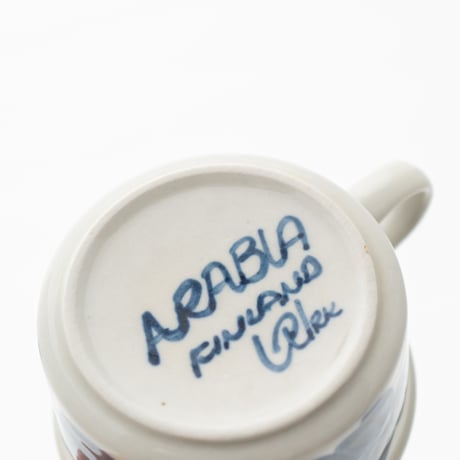 Arabia｜Anemone｜cup φ10cm｜blue｜4