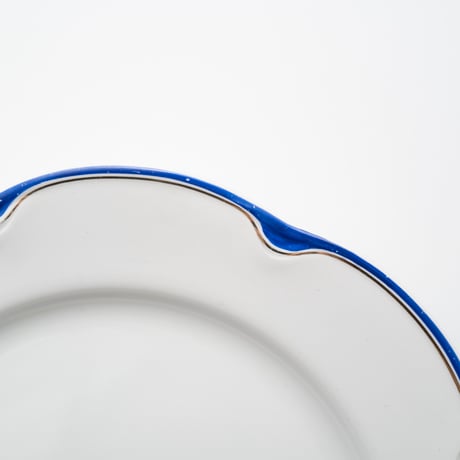 Old Arabia｜Pekka｜plate φ21cm｜blue and gold｜3