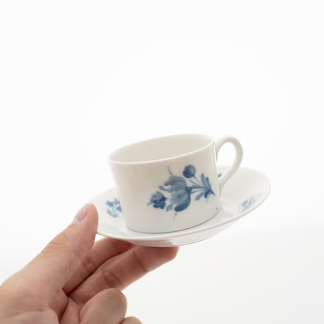 Old Arabia｜cup φ6.6cm｜blue flower