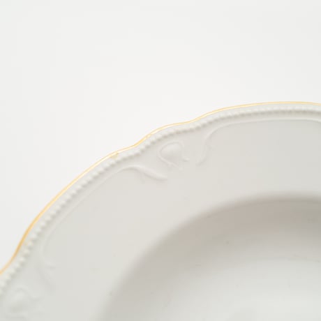 Old Arabia｜Siro｜soup plate φ23.5cm｜gold line｜2