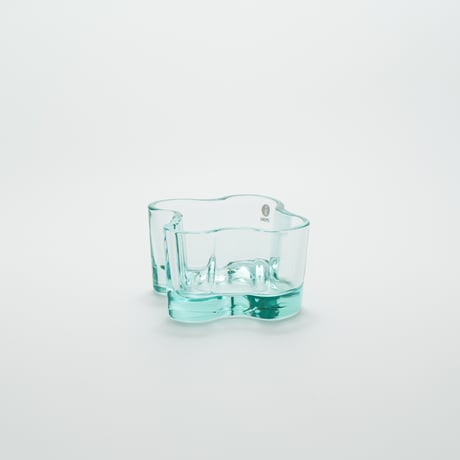 Iittala｜Aalto Collection｜candle holder H55mm｜water green