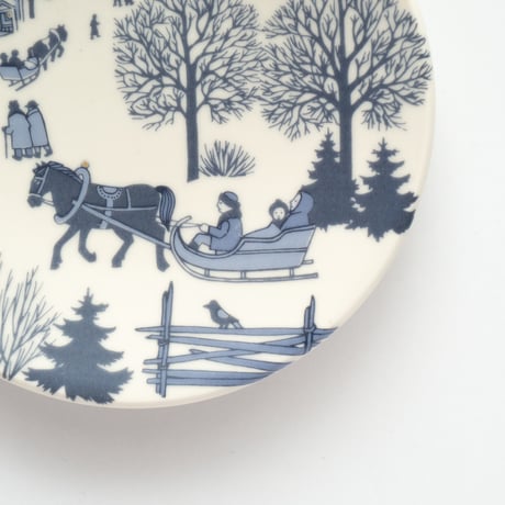 Arabia｜Christmas plate｜Landscape