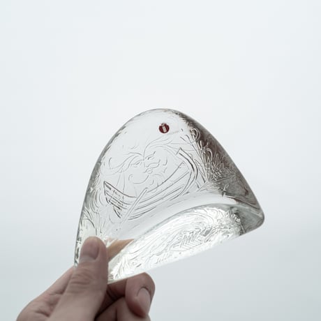 Iittala｜glass object｜Onnelliset