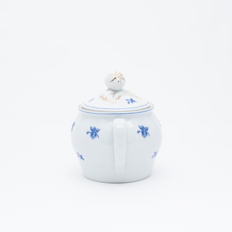 Arabia｜sugar pot｜blue rose