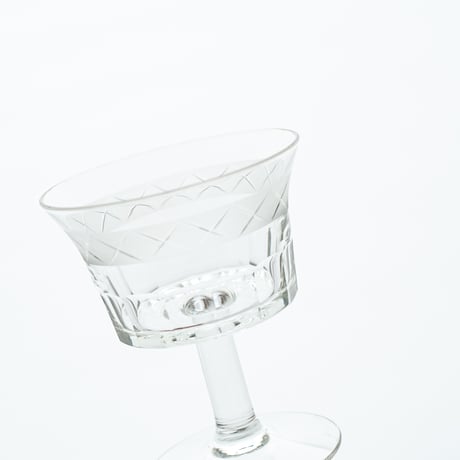 Nuutajarvi｜Antica｜stem glass φ7.5cm