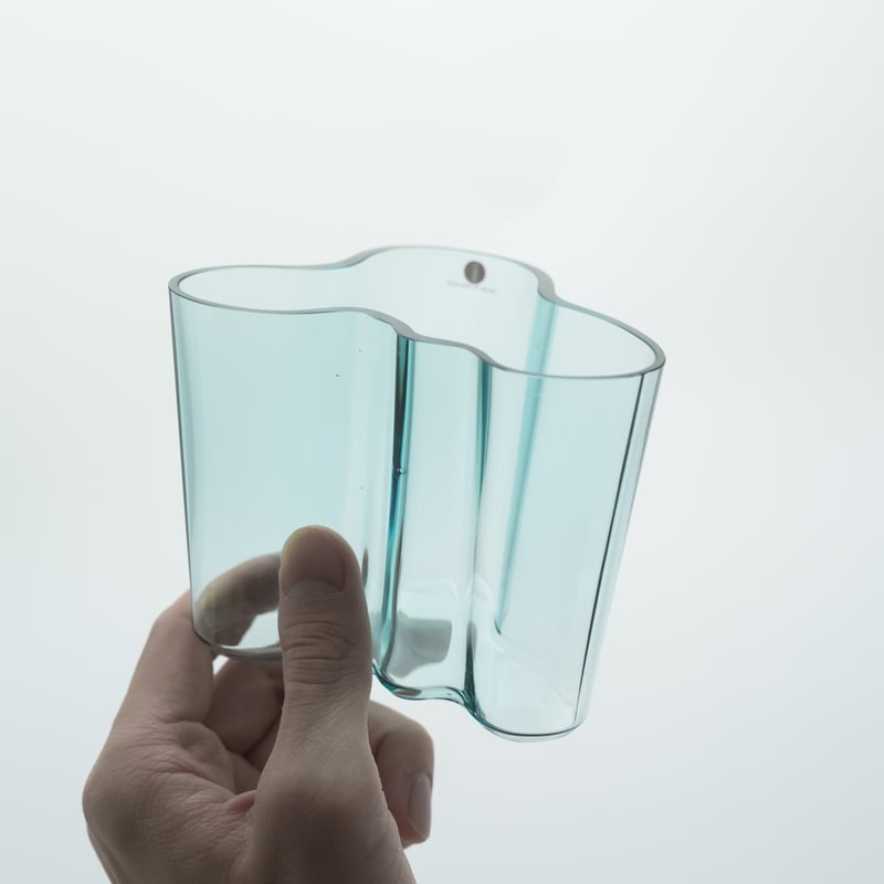 Iittala｜Aalto Collection｜vase H95mm｜water green