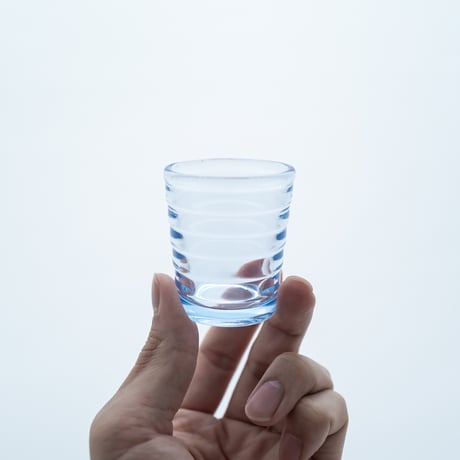 Karhula / Iittala｜Bolgeblick｜shot glass φ4.8cm｜azur blue｜1