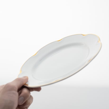 Old Arabia｜Pekka｜plate φ21cm｜gold｜8