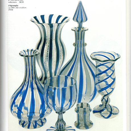 Nuutajarvi｜glass muddler ｜filigree