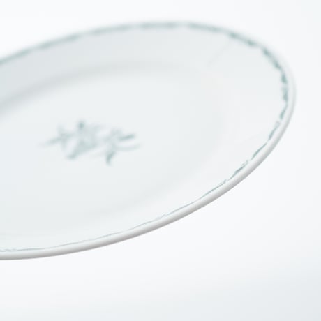 Old Arabia｜plate φ23cm｜green｜flower pot
