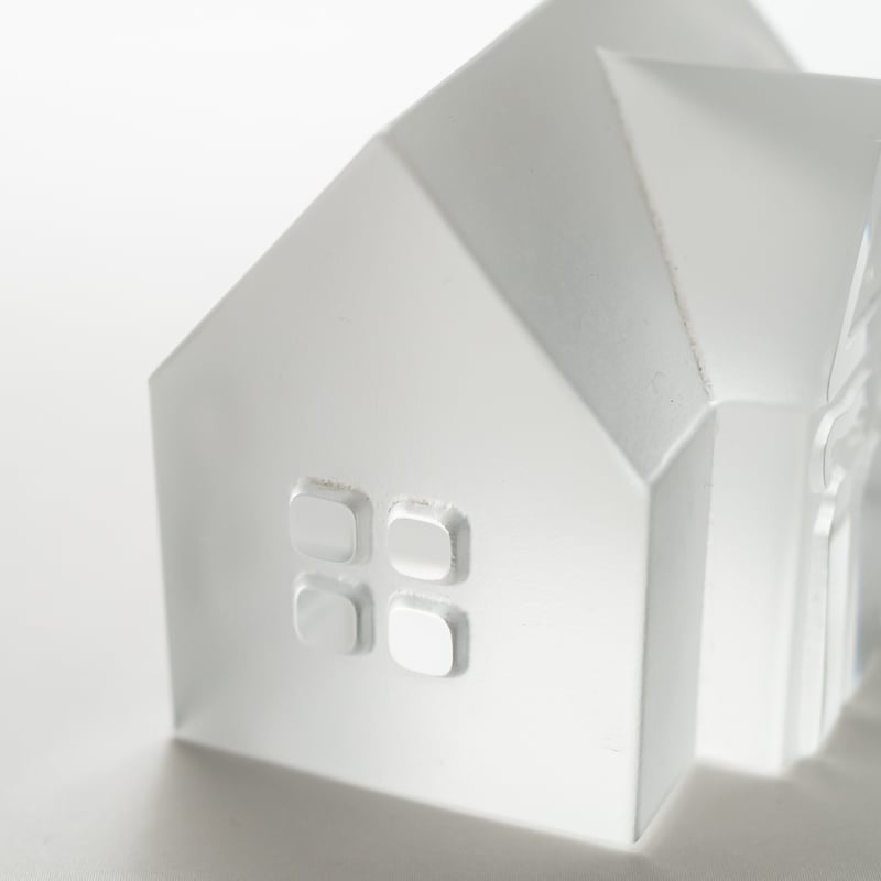 Iittala｜Village｜glass object｜1989｜My palace | l