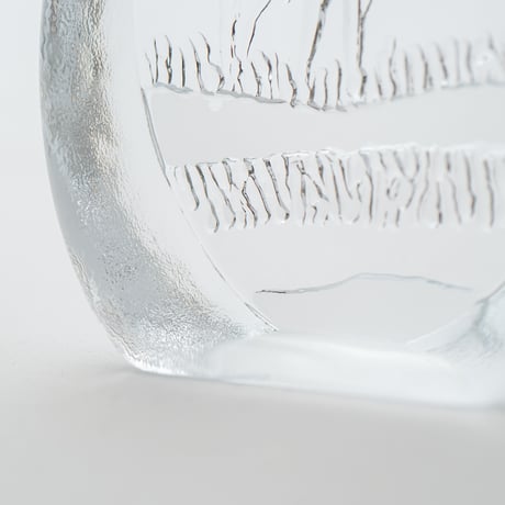 Iittala｜Poro｜glass object｜reindeer