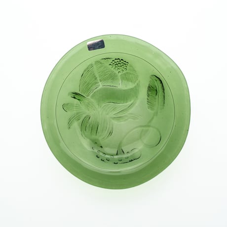 Nuutajarvi｜Pioni｜plate φ17cm｜green