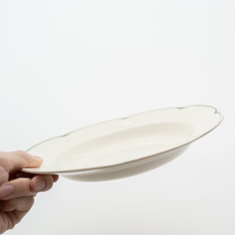 Old Arabia｜Pekka｜soup plate φ24cm｜green