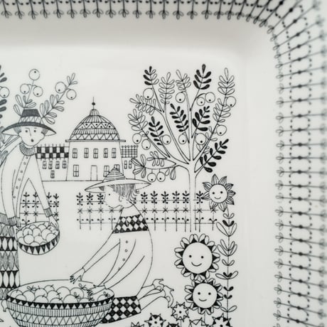 Arabia｜Emilia ｜plate 18cm