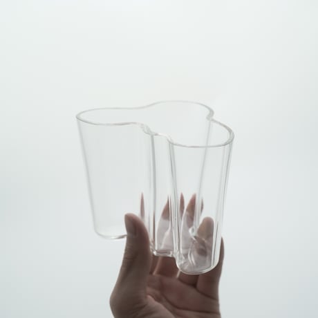 Iittala｜Aalto Collection｜vase H95mm｜clear