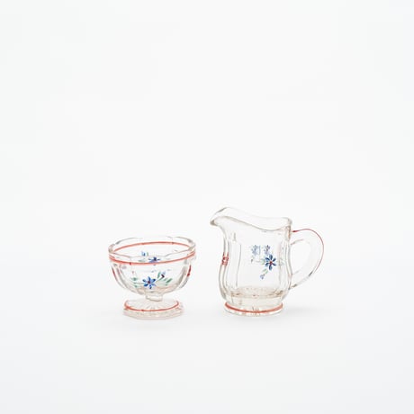 Riihimaki｜Liiste｜creamer｜handpainted flower