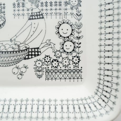 Arabia｜Emilia ｜plate 18cm