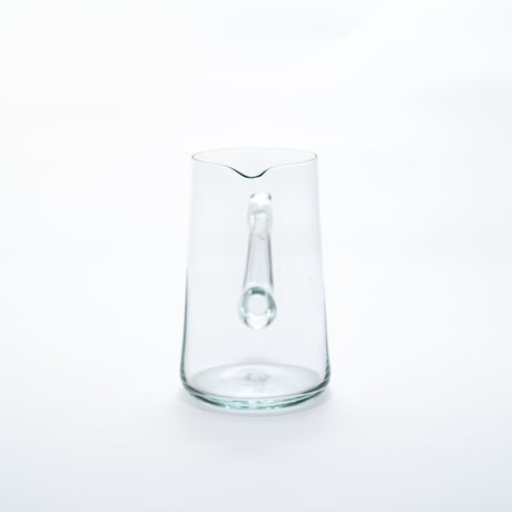 Riihimaki｜1267｜glass pitcher H14cm