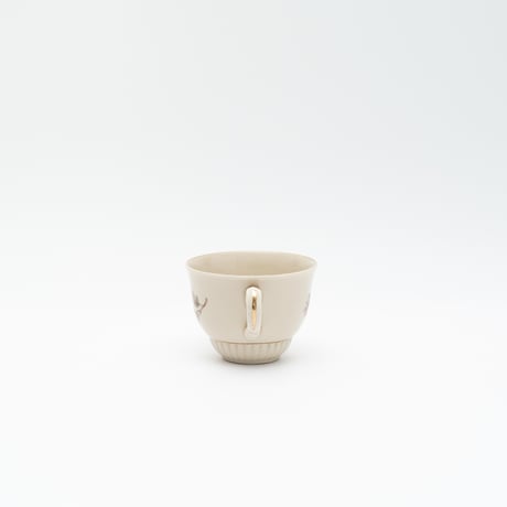 Old Arabia｜cup φ7.8cm｜gold line