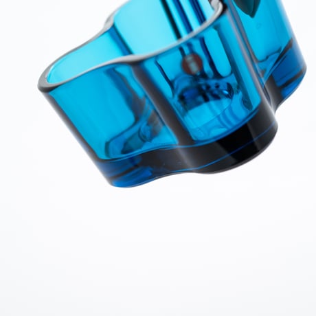 Iittala｜Aalto Collection｜candle holder H55mm｜turquoise