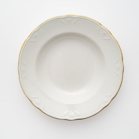 Old Arabia｜Siro｜soup plate φ23.5cm｜gold line｜5