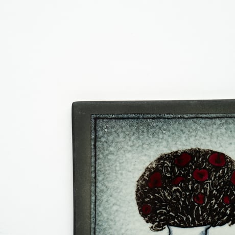 Arabia｜Helja｜wall plate｜bouquet