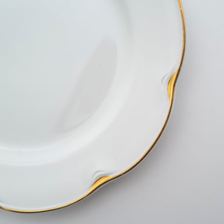 Arabia｜Pekka｜plate φ21cm｜gold｜2