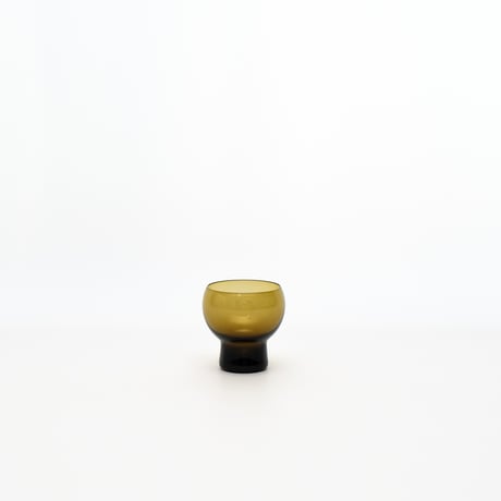 Nuutajarvi｜1119｜glass φ5.2cm｜brown