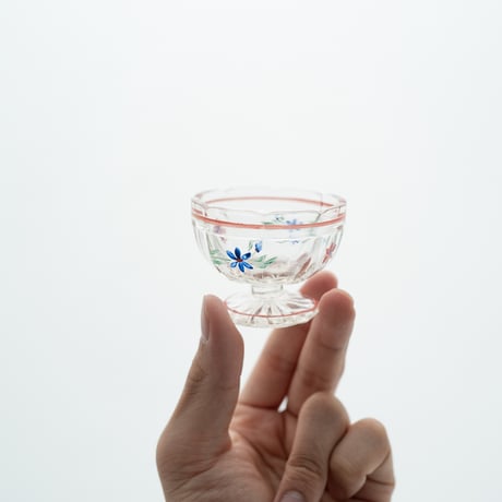 Riihimaki｜Liiste｜bowl｜handpainted flower