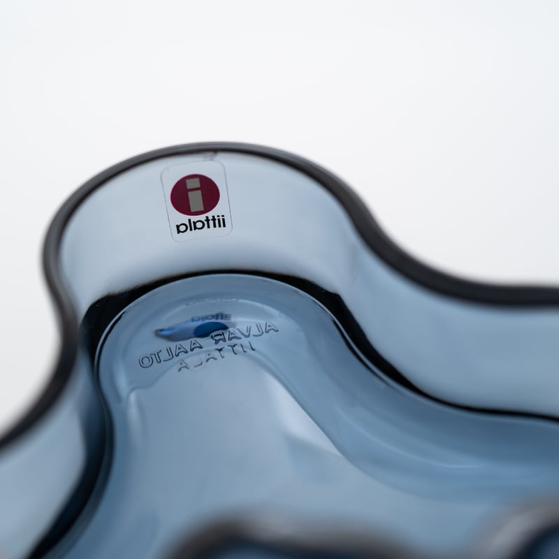 5229 ペトロールブルー　アアルトボウル 98mm  アアルト Iittala｜Aalto Collection｜bowl 98mm｜blueberry bl