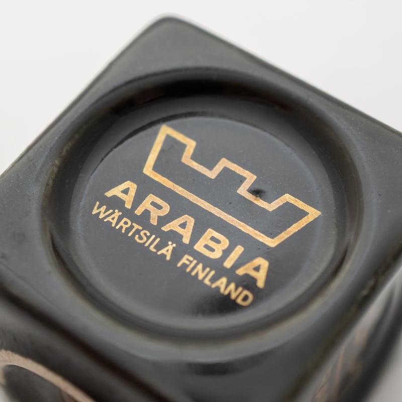 専用 ARABIA アラビア ディーラー サイン キューブ 非売品 アラビア ショップサイン 非売品