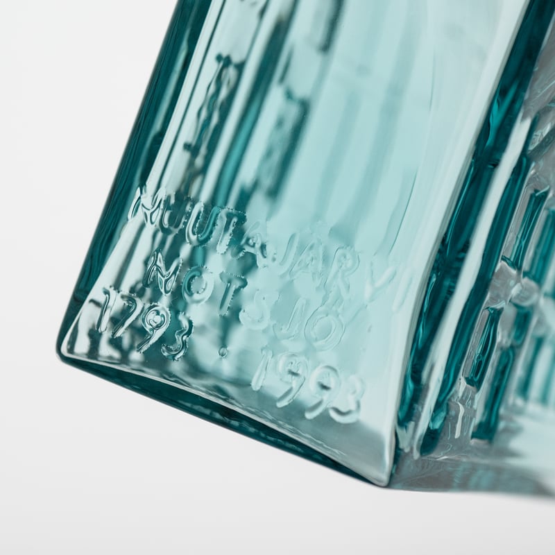 Nuutajarvi｜200th Anniversary bottle｜light blue