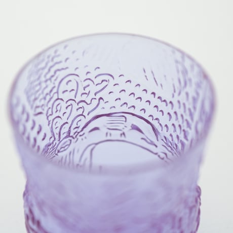 Nuutajarvi｜Fauna｜glass φ4.4cm｜amethyst