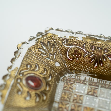 Nuutajarvi｜needle plate 8×10cm｜gold