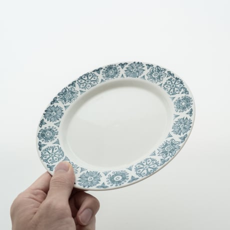 Arabia｜Kekri｜plate φ17.5cm｜blue
