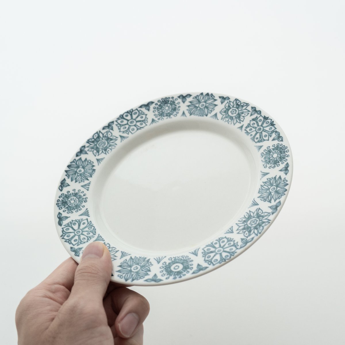 Arabia｜Kekri｜plate φ17.5cm｜blue | lumikka shop
