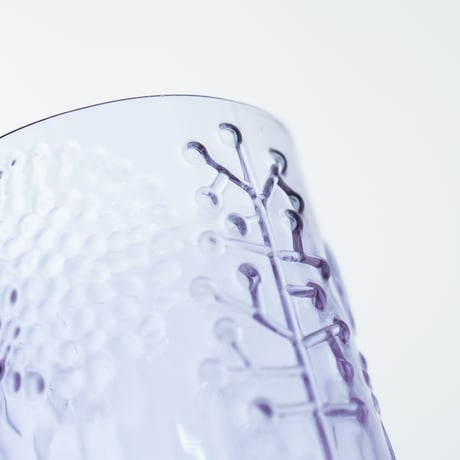Nuutajarvi｜Flora ｜shot glass φ5.2cm｜amethyst