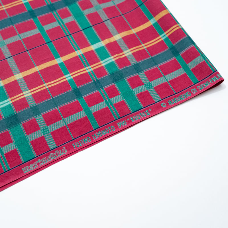 Marimekko fabric｜Ruutu II｜Fujiwo Ishimoto｜1990｜