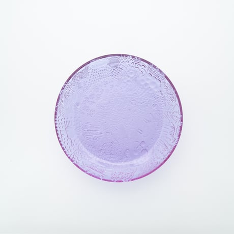 Nuutajarvi｜Fauna｜plate φ15cm｜amethyst