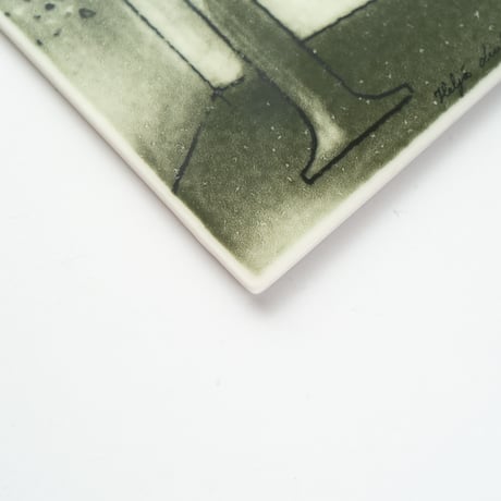 Arabia｜Helja｜wall plate｜Wall tile in the hall