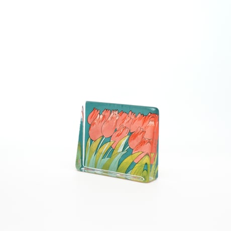 Arabia｜Helja｜glass card｜tulip