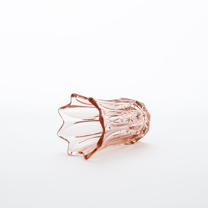 Nuutajarvi｜vase H10.8cm｜pink | lumikka shop