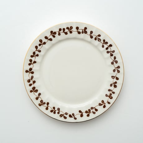 Arabia｜Vanamo｜plate φ17.5cm｜brown