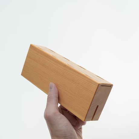 Iittala｜Kuusi｜4 shot glasses and a wooden box