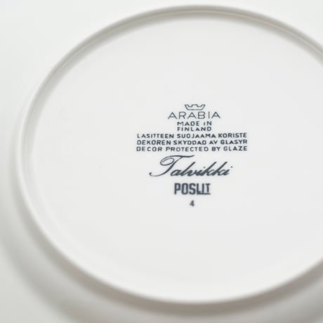 Arabia｜Talvikki｜plate φ17cm