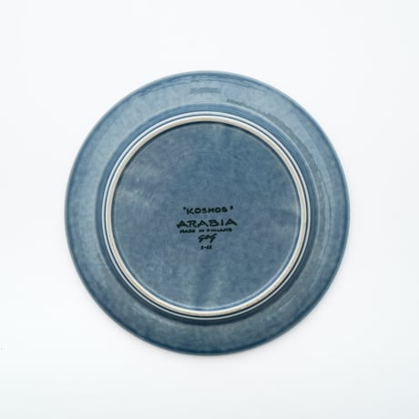 Arabia｜Blue Kosmos｜plate φ20cm